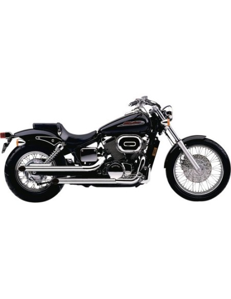 ESCAPE COMPLETO PARA CRUISERS NIPONAS DRAG PIPES 50,8 MM HONDA VT750DC BLACK WIDOW 00-07
