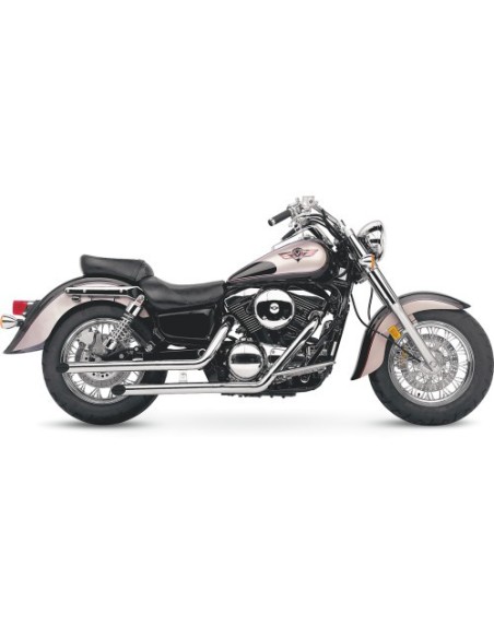 ESCAPE COMPLETO PARA CRUISERS NIPONAS DRAG PIPES 50,8 MM KAWASAKI VN1500 02-08