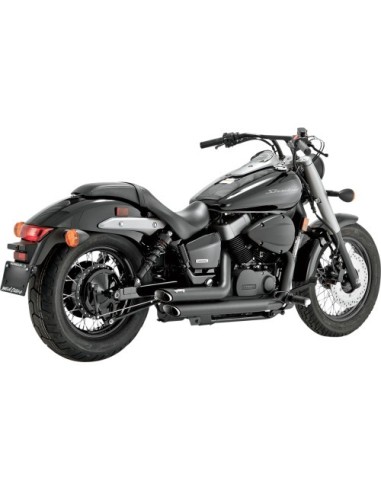 ESCAPE ESCALONADO SHORTSHOTS NEGRO HONDA VT750 ESCAPE ESCALONADO SHORTSHOTS NEGRO HONDA VT750