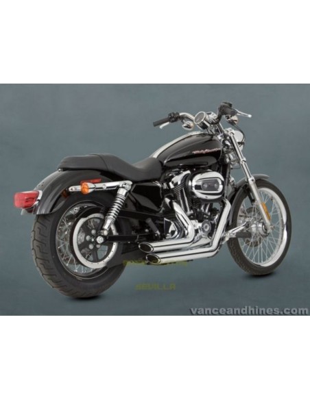 ESCAPE MOTO HARLEY DAVIDSON SPORTSTER '04-up SHORTSHOTS STAGGERE