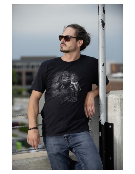 CAMISETA GORILLA BEER LETHAL THREAT