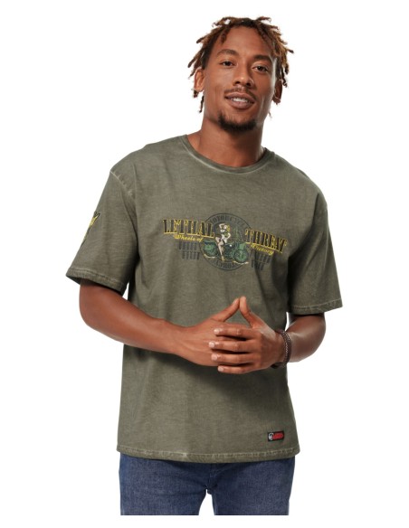 CAMISETA WHEELS OF VICTORY LETHAL THREAT para Camisetas Manga Corta