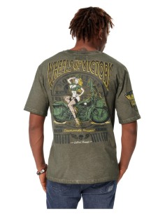 CAMISETA WHEELS OF VICTORY LETHAL THREAT para Camisetas Manga Corta