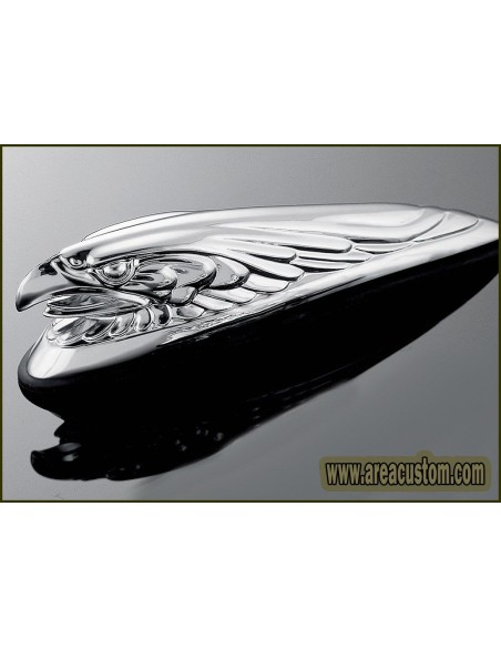 CABEZA AGUILA PARA GUARDABARROS SIN LUZ 17 CM.