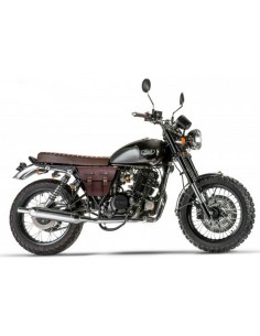 ALFORJA MARBELLA UNIVERSAL CAFE RACER MARRÓN