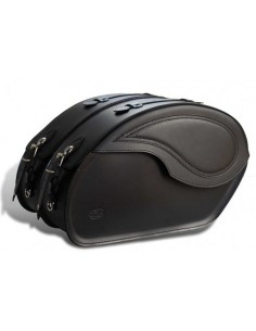 ALFORJAS RIGIDAS PIEL VENDETTA BMW R18