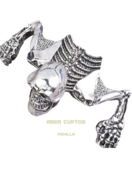 EMBELLECEDOR SKULL PARA FARO CENTRAL 7" (18 A 21 CM) DE DIAMET