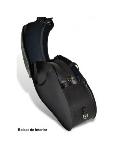 ALFORJAS RIGIDAS PIEL VENDETTA BMW R18 TRIBAL ASPAS