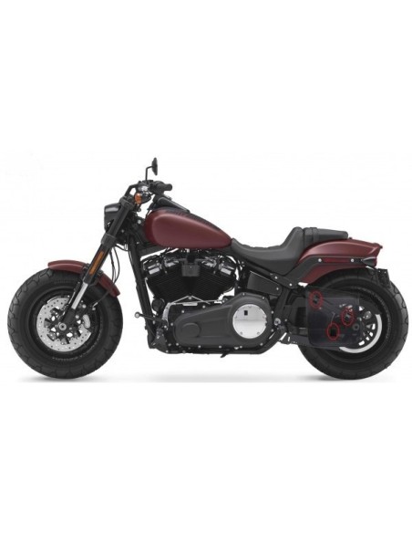 ALFORJA BASCULANTE NÁPOLES IZQUIERDA PARA SOFTAIL FAT-BOB H.D