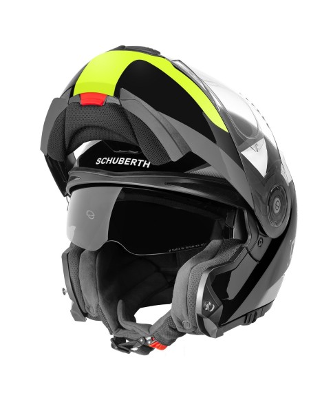 CASCO C3 PRO SCHUBERTH MODULAR SESTANTE AMARILLO