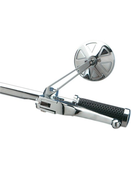 ESPEJO ROUND DRAG NESS RED VARILLA STEALTH I PE