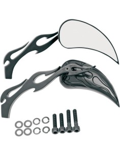 ESPEJOS LAGRIMA FLAME VAST REL PE NEGRO