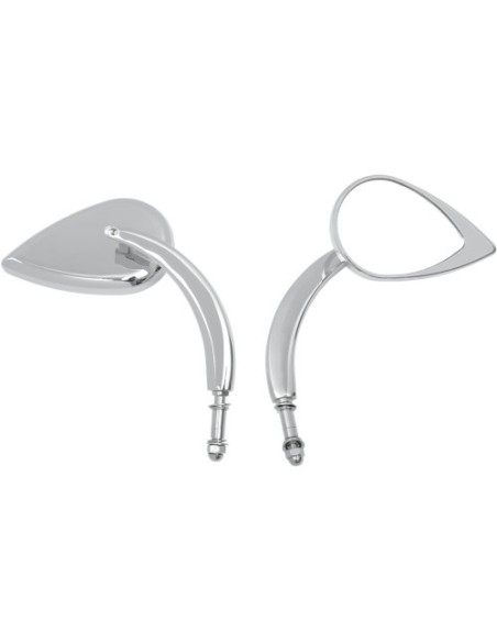 ESPEJO TEAR-DROP CROMADO VR -LARGA PE