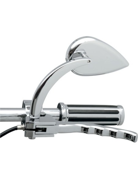 ESPEJO TEAR-DROP CROMADO VR -LARGA PE