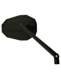 ESPEJO STRAIGHT NEGRO MATE HOMOLOGADO