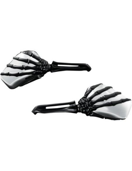 ESPEJOS SKELETON HAND NEGRA RET CROM PE