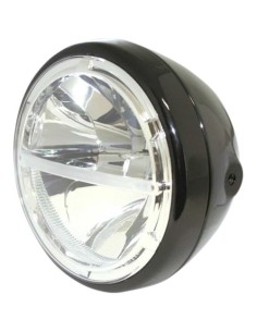 FARO CENTRAL LED 18 CM (7") NEGRO