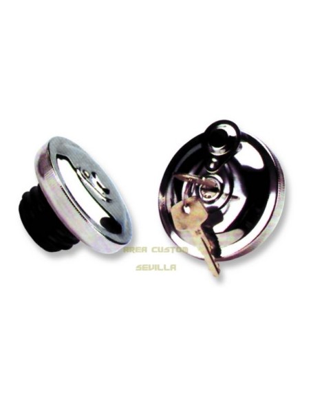 TAPON VENTILADO C/LLAVE PARA HARLEY Y JAPOS
