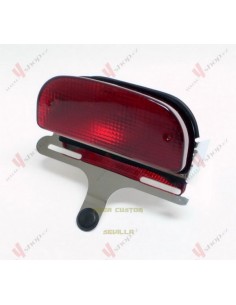 PILOTO TRASERO DRAG STYLE CON SOPORTE MATRICULA