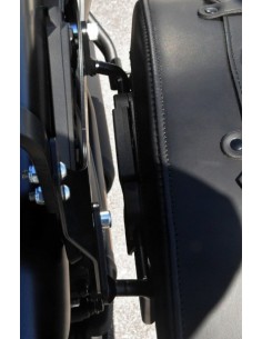 ALFORJAS RIGIDAS PIEL VENDETTA KAWASAKI VULCAN S PERFIL KAWA