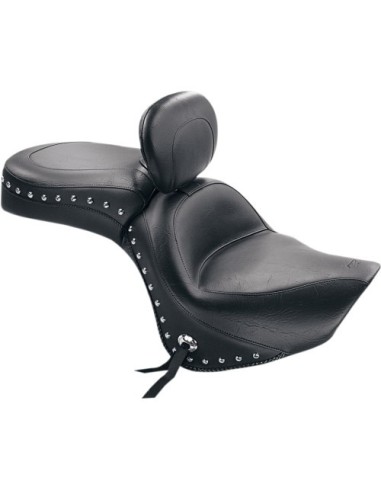 ASIENTO WIDE TOURING CR PARA PILOTO MUSTANG C-TACH PARA KAWASAKI VN900 CLASSIC