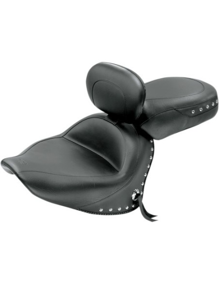 ASIENTO WIDE TOURING CR PARA PILOTO MUSTANG C-TACH PARA YAMAHA XVS1300 MIDNIGHT STAR