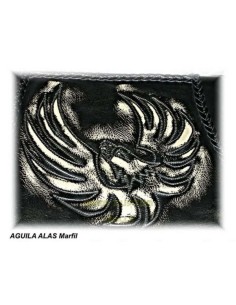 ALFORJAS SUPER-STAR RIGIDAS CELTIC DELUXE AGUILA ALAS GRIS