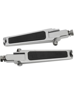 ESTRIBERAS CON APLICACIONES DE GOMA ATORNILLADAS DRAG SPECIALTIES