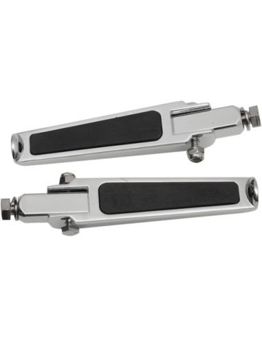 ESTRIBERAS CON APLICACIONES DE GOMA, ATORNILLADAS