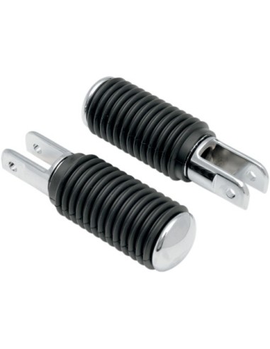 ESTRIBERAS CROMADAS CON RECUBRIMIENTO DE GOMA ESTRIBERAS CROMADAS CON RECUBRIMIENTO DE GOMA