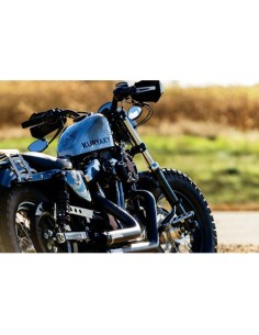 ESTRIBERAS DILLINGER CON ANCLAJES MACHO PLATEADO KURYAKYN