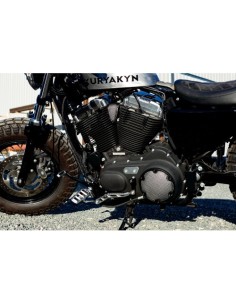 ESTRIBERAS DILLINGER CON ANCLAJES MACHO PLATEADO KURYAKYN