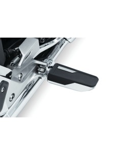 ESTRIBERAS OMNI CROMADO - NEGRO SATINADO