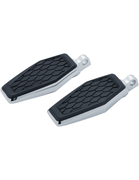 ESTRIBERAS HEX NEGRO SATINADO KURYAKYN