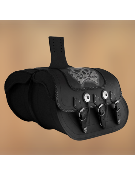 ALFORJAS SUPER-STAR RIGIDAS CELTIC BASICAS CALAVERA TIBIAS FONDO