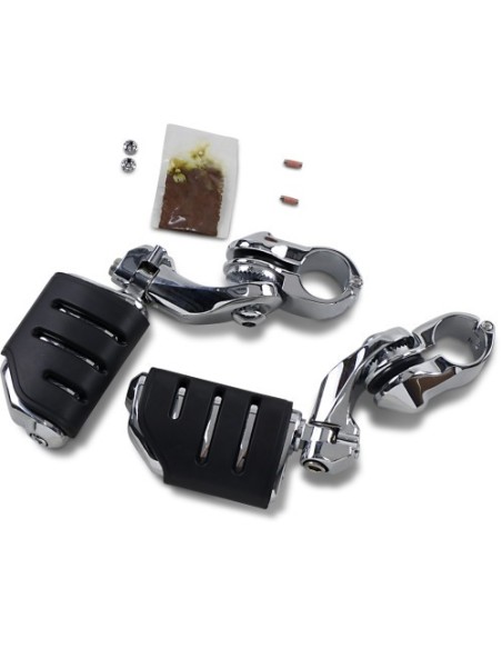 ESTRIBERAS CRUISE TOUR-TECH TRIDENT DUALLY  SOP CORTOS ABRAZADERAS 32 MM KURYAKYN