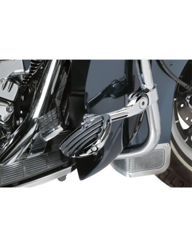 ESTRIBERAS CRUISE TOUR-TECH CON PLATAFORMA MINI ISO WING PILOTO MEDIO KURYAKYN