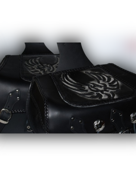 ALFORJAS RIGIDAS SUPER-STAR BÁSICA TRENZ AGUILA ALAS UNIVERSAL