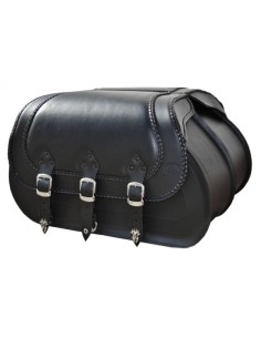 ALFORJAS RIGIDAS PIEL CAMPEADOR CELTIC BASICAS