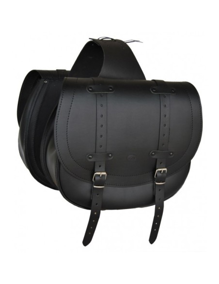 ALFORJAS PIEL BANDO BASICA UNIVERSAL