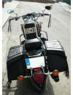 ALFORJAS SUPER-STAR RIGIDAS CLASICA GRAN JEFE FLECOS