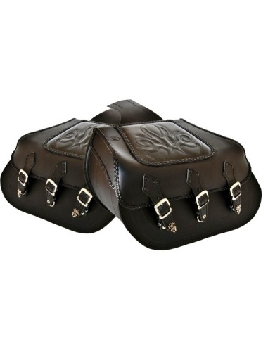 ALFORJAS SUPER-STAR RIGIDAS TRIBAL LIS TRENZADO ALFORJAS SUPER-STAR RIGIDAS TRIBAL LIS TRENZADO