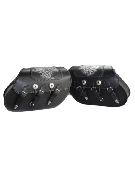 ALFORJAS SUPER-STAR RIGIDAS GRAN JEFE TRENZADO UNIVERSAL