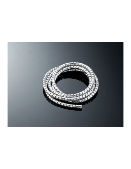 CUBRE CABLE CROMADO D 10 mm