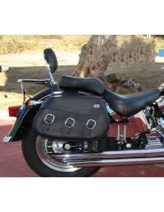 ALFORJAS PIEL PIZARRO BASICAS TRENZADA UNIVERSAL