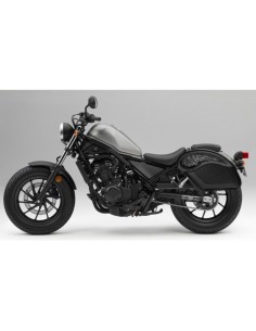 ALFORJAS PIEL RIGIDAS ECLIPSE HONDA REBEL GOTIKAS
