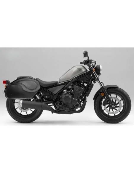 ALFORJAS PIEL RIGIDAS VENDETTA HONDA REBEL BASICAS