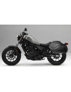 ALFORJAS PIEL RIGIDAS VENDETTA HONDA REBEL BASICAS