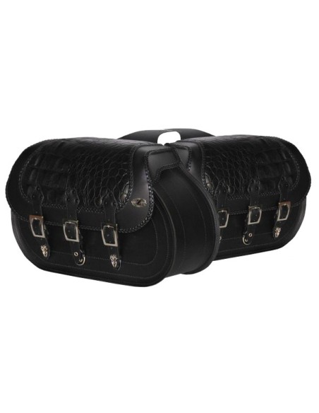 ALFORJAS RIGIDAS CAMPEADOR CELTIC BASICAS COCO NEGRA