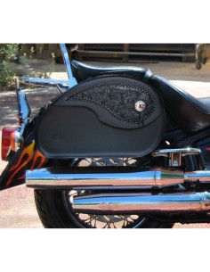 ALFORJAS PIEL RIGIDAS NAPOLEÓN GÓTICA UNIVERSAL